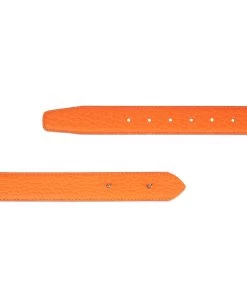 Men’s Orange Belt Without Buckle
