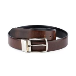 Men’s Reversible Belt With Italian Buckle -Belt Shop mens reversible belt with italian buckle 28 40 65usd 5