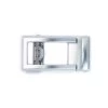 Mens Silver Slide Buckle For Automatic Belts 1 Mens Silver Slide Buckle For Automatic Belts -Belt Shop mens silver slide buckle for automatic belts 2