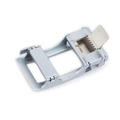 Mens Silver Slide Buckle For Automatic Belts -Belt Shop mens silver slide buckle for automatic belts 5