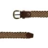 Mens Summer Belt – Braided Beige Brown -Belt Shop mens summer belt braided beige brown 351014 2