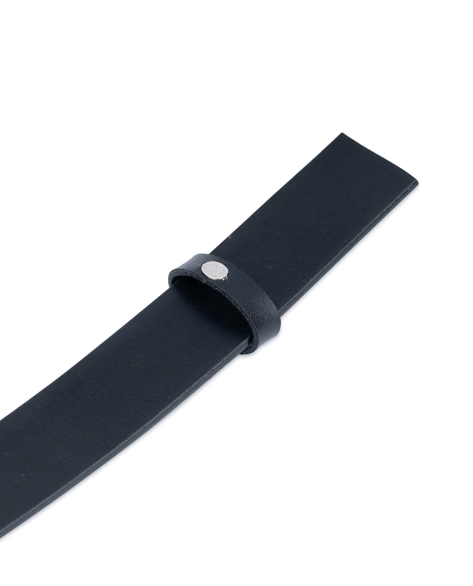 Mens Vegan Belt Strap | Black 35 Mm 4 Mens Vegan Belt Strap | Black 35 Mm - Image 2