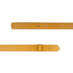 Mustard Tan Replacement Belt Strap For Buckles