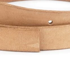 Natural Leather Belt Strap For Buckle | Full Grain 20 Mm -Belt Shop natural leather belt strap for buckle full grain 20 mm 4