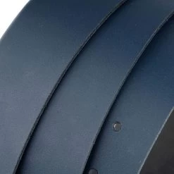Navy Blue Leather Strap For Belt Replacement 4.0 Cm -Belt Shop navy blue leather strap for belt replacement 4.0 cm 4