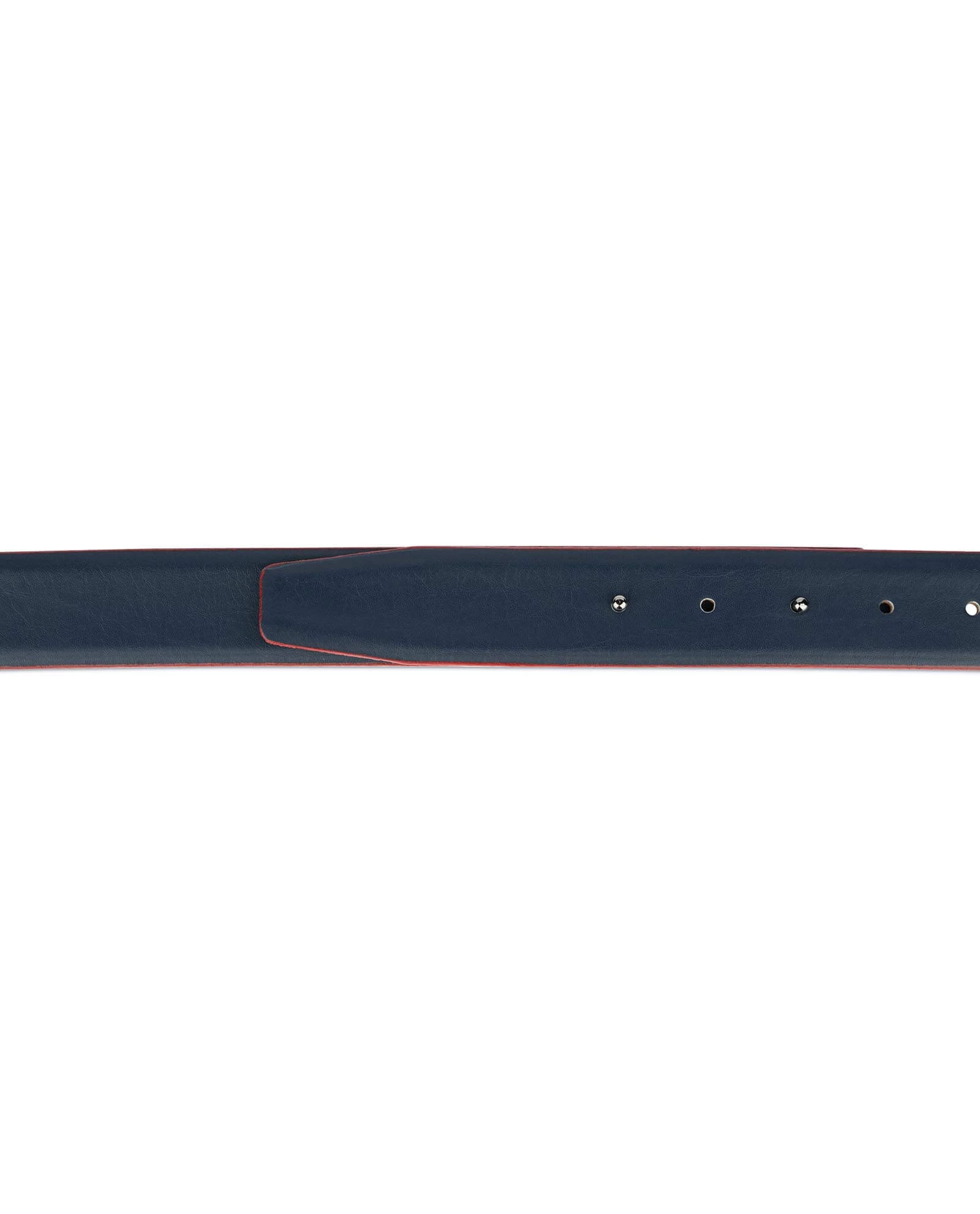 Navy Blue Mens Belt Without Buckle 4 Navy Blue Mens Belt Without Buckle - Image 2