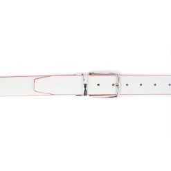 Navy Blue Reversible Mens Belt With Silver Buckle -Belt Shop navy blue reversible mens belt with silver buckle 6