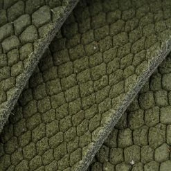 Olive Green Suede Snake Print Belt Strap Without Buckle -Belt Shop olive green suede snake print belt strap without buckle 7