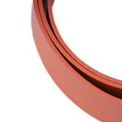 Orange Leather Replacement Belt Strap 4.0 Cm -Belt Shop orange leather replacement belt strap 4.0 cm 5