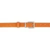 Orange Snakeskin Suede Embossed Belt With Clasp Buckle -Belt Shop orange snakeskin suede embossed belt with clasp buckle 2