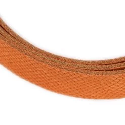 Orange Snakeskin Suede Embossed Belt With Gold Buckle -Belt Shop orange snakeskin suede embossed belt with gold buckle 7