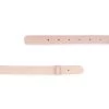 Pink Belt Strap Replacement With Hole For Buckle – Leather 25 Mm -Belt Shop pink belt strap replacement with hole for buckle leather 25 mm 2
