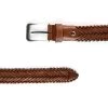 Quality Leather Belt – Braided Tan Brown -Belt Shop quality leather belt braided tan brown 351028 2