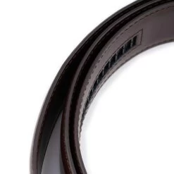 Ratchet Vegan Belt Strap Replacement – Dark Brown 3.5 Cm -Belt Shop ratchet vegan belt strap replacement dark brown 3.5 cm 5