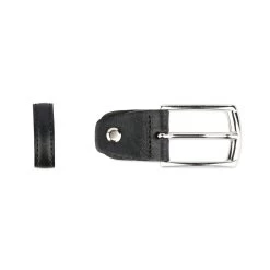 Replacement Belt Buckle | 30 Mm Black Silver