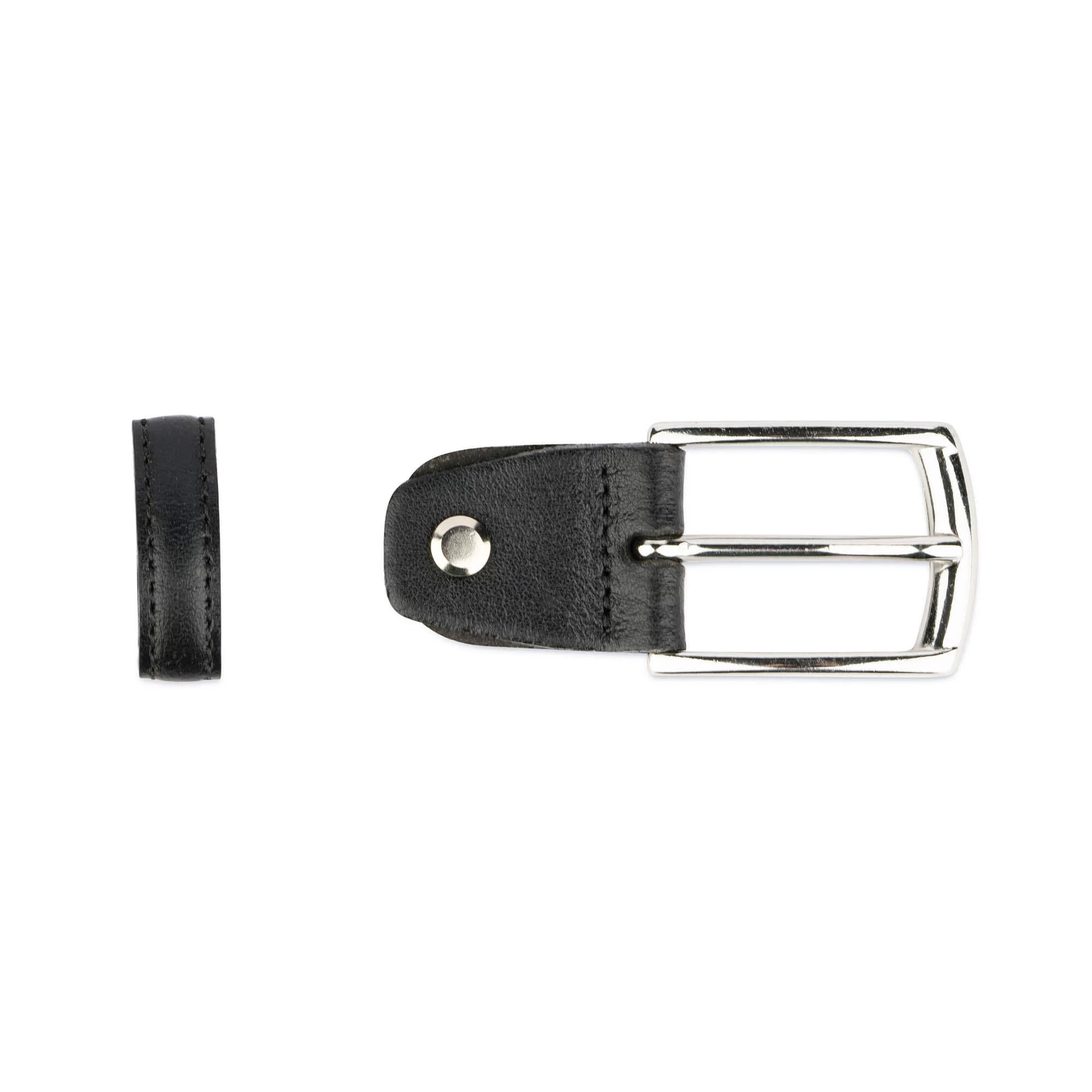 Replacement Belt Buckle | 30 Mm Black Silver 3 Replacement Belt Buckle | 30 Mm Black Silver