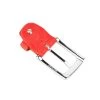 Replacement Belt Buckle | 30 Mm Red Suede Silver 1 Replacement Belt Buckle | 30 Mm Red Suede Silver -Belt Shop replacement belt buckle 30 mm red suede silver 2