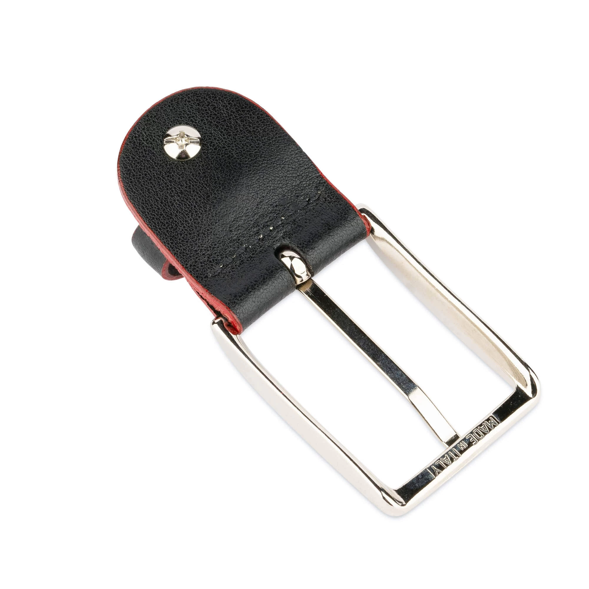 Replacement Belt Buckle | 35 Mm Black Red Silver 7 Replacement Belt Buckle | 35 Mm Black Red Silver - Image 5