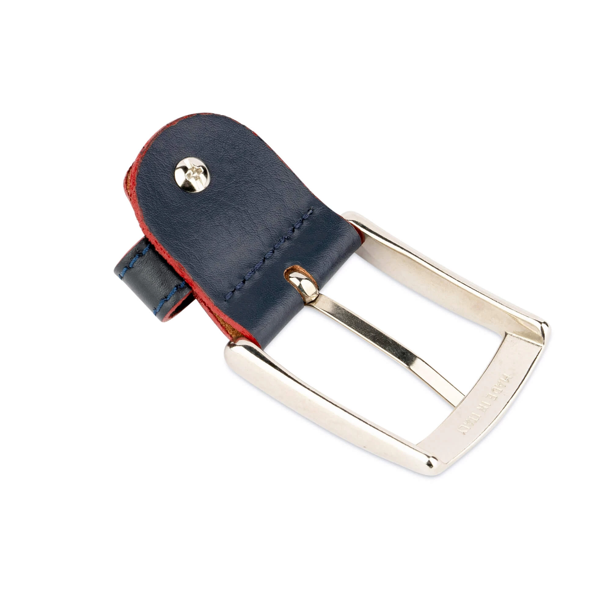 Replacement Belt Buckle | 35 Mm Blue Red Silver 5 Replacement Belt Buckle | 35 Mm Blue Red Silver - Image 3