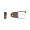 Replacement Belt Buckle | 35 Mm Brown Cow Silver -Belt Shop replacement belt buckle 35 mm brown cow silver 2