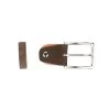 Replacement Belt Buckle | 35 Mm Brown Suede Silver 2 Replacement Belt Buckle | 35 Mm Brown Suede Silver -Belt Shop replacement belt buckle 35 mm brown suede silver 2
