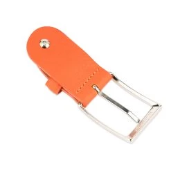 Replacement Belt Buckle | 35 Mm Orange Soft Silver