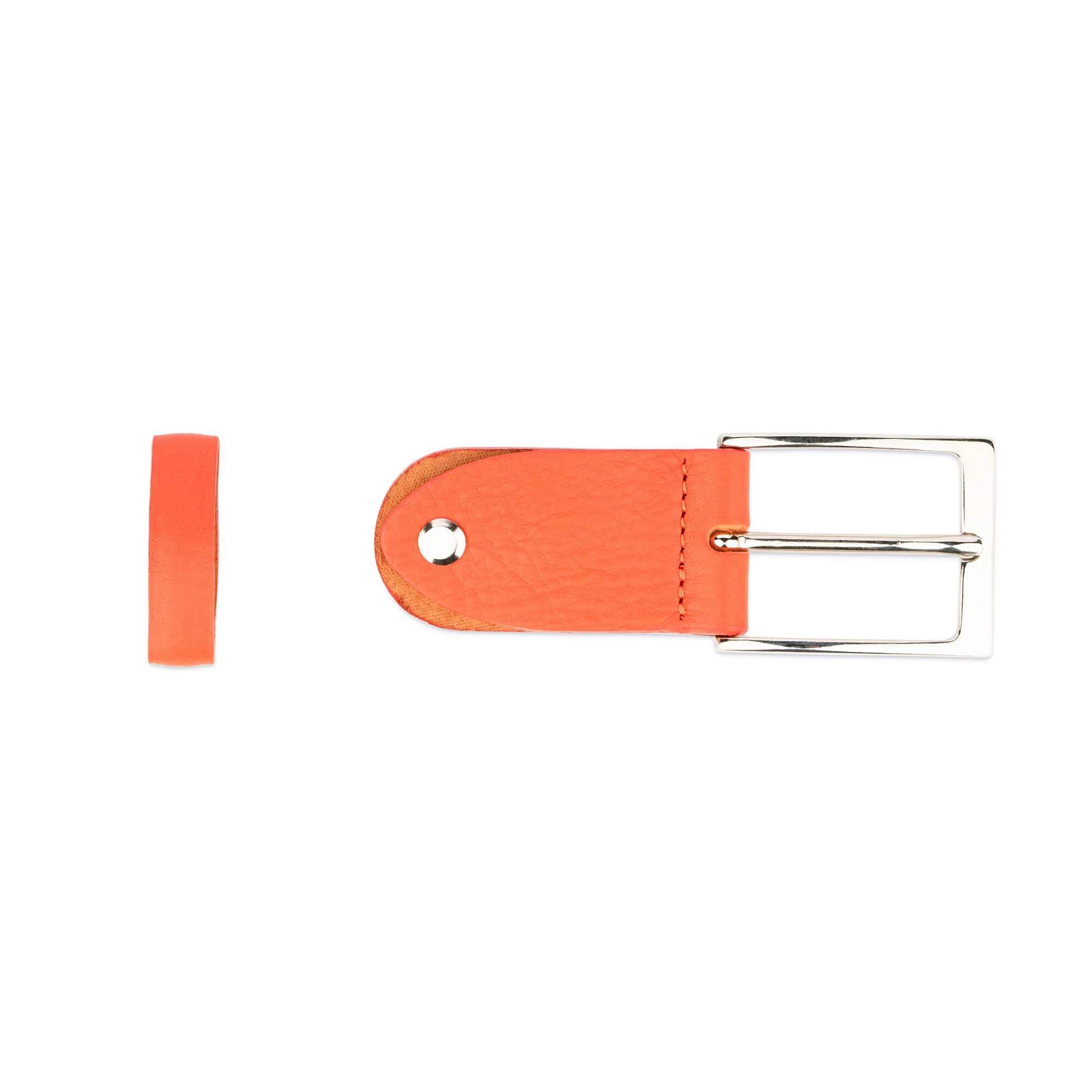 Replacement Belt Buckle | 35 Mm Orange Soft Silver 4 Replacement Belt Buckle | 35 Mm Orange Soft Silver - Image 2