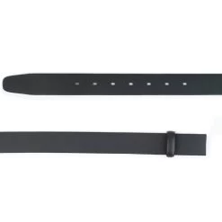 Replacement Black Leather Strap For Belt 3.0 Cm