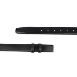 Black Belt Strap | Smooth Thin 1 1/8″