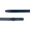 Replacement Blue Leather Belt Straps For Mens Buckles 30 Mm