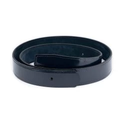 Replacement Blue Suede Leather Strap With Hole For Buckle -Belt Shop replacement blue suede leather strap with hole for buckle 5