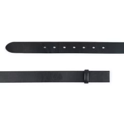 Replacement Strap – Black Mens Belt For Buckle 30 Mm