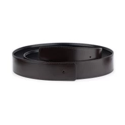 Reversible Black Brown Vegan Leather Belt Strap 4.0 Cm -Belt Shop reversible black brown vegan leather belt strap 4.0 cm 2