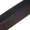 Reversible Black Brown Vegan Leather Belt Strap 4.0 Cm -Belt Shop reversible black brown vegan leather belt strap 4.0 cm 4