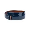Reversible Blue Brown Patent Leather Belt Strap 2 Reversible Blue Brown Patent Leather Belt Strap -Belt Shop reversible blue brown patent leather belt strap 25usd 28 42 1
