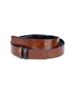 Reversible Blue Brown Patent Leather Belt Strap 12 Reversible Blue Brown Patent Leather Belt Strap -Belt Shop reversible blue brown patent leather belt strap 25usd 28 42 4