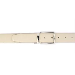 Reversible Brown Belt For Men With Silver Buckle -Belt Shop reversible brown belt for men with silver buckle 6