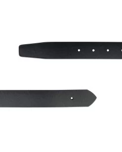 Reversible Mens Leather Belt Strap Without Buckle 30 Mm