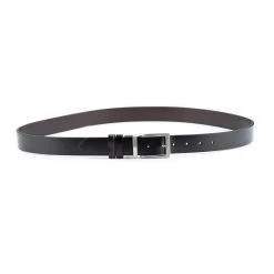 Reversible Vegan Belt Mens Black Brown 3.5 Cm