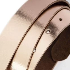 Rose Gold Belt Strap For Buckles 2.5 Cm Replacement -Belt Shop rose gold belt strap for buckles 2.5 cm replacement 4