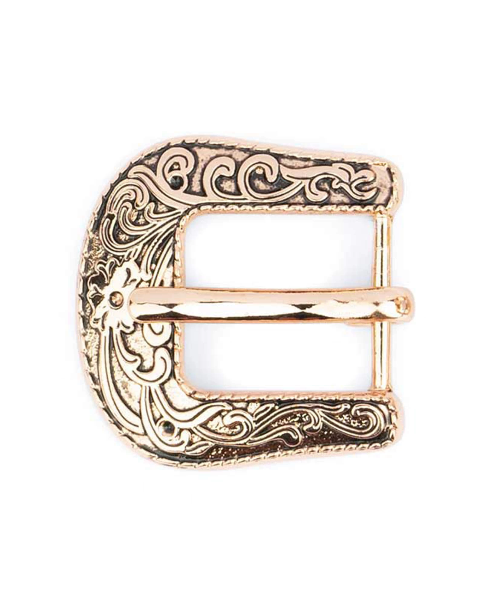 Rose Gold Womens Belt Buckle Western 15mm 4 Rose Gold Womens Belt Buckle Western 15mm - Image 2
