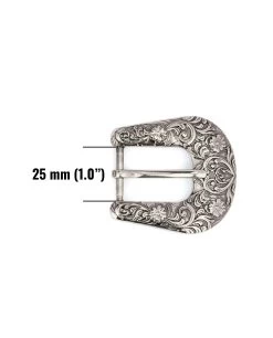 Silver Antique Womens Western Belt Buckle 25mm -Belt Shop silver antique womens western belt buckle 25mm 15usd 11