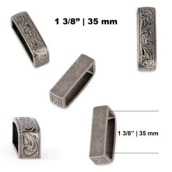 Western Belt Loops | Silver Metal -Belt Shop silver metal belt loop 1 3 8 inch collage