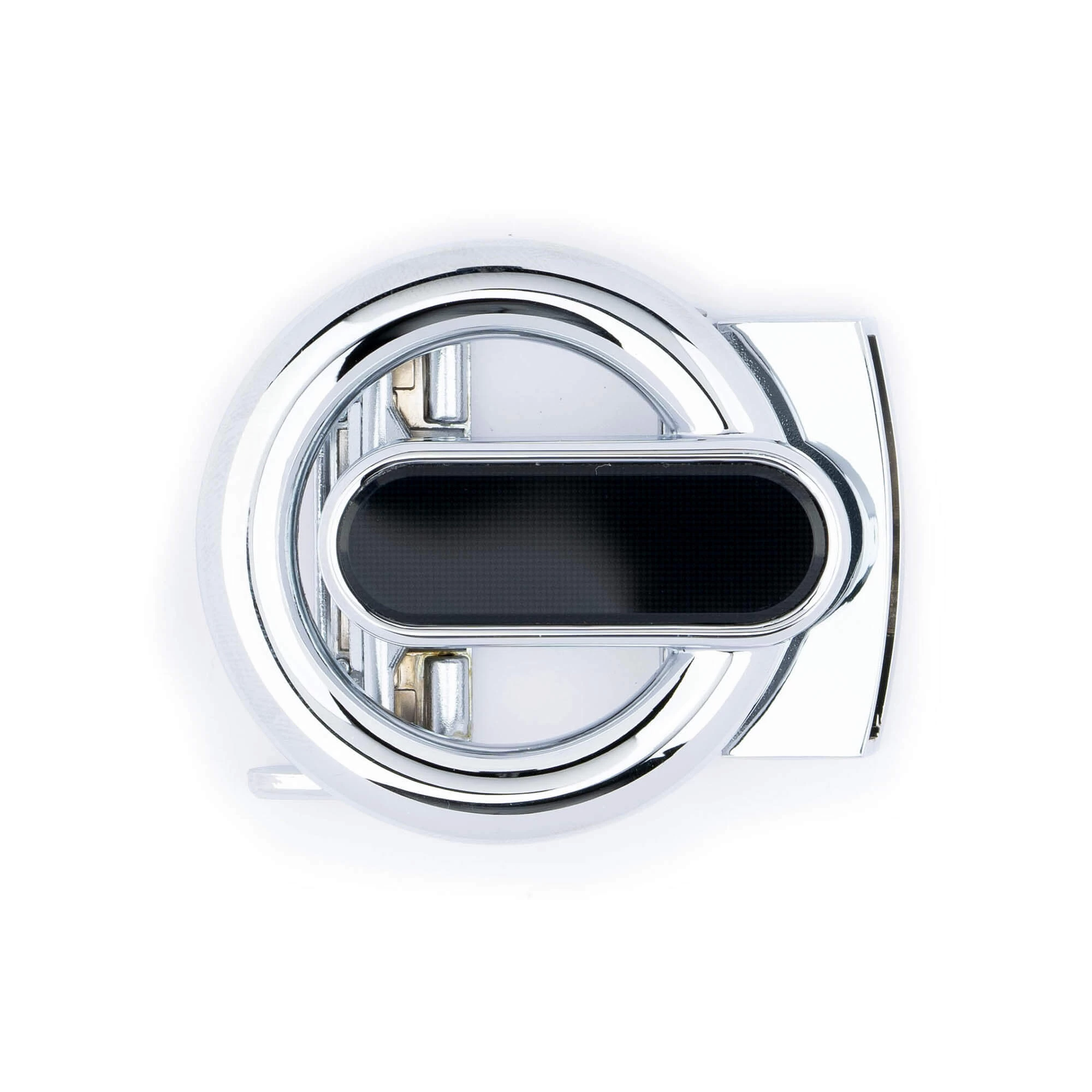 Silver Round Ratchet Buckle For Womens Belts 3 Silver Round Ratchet Buckle For Womens Belts