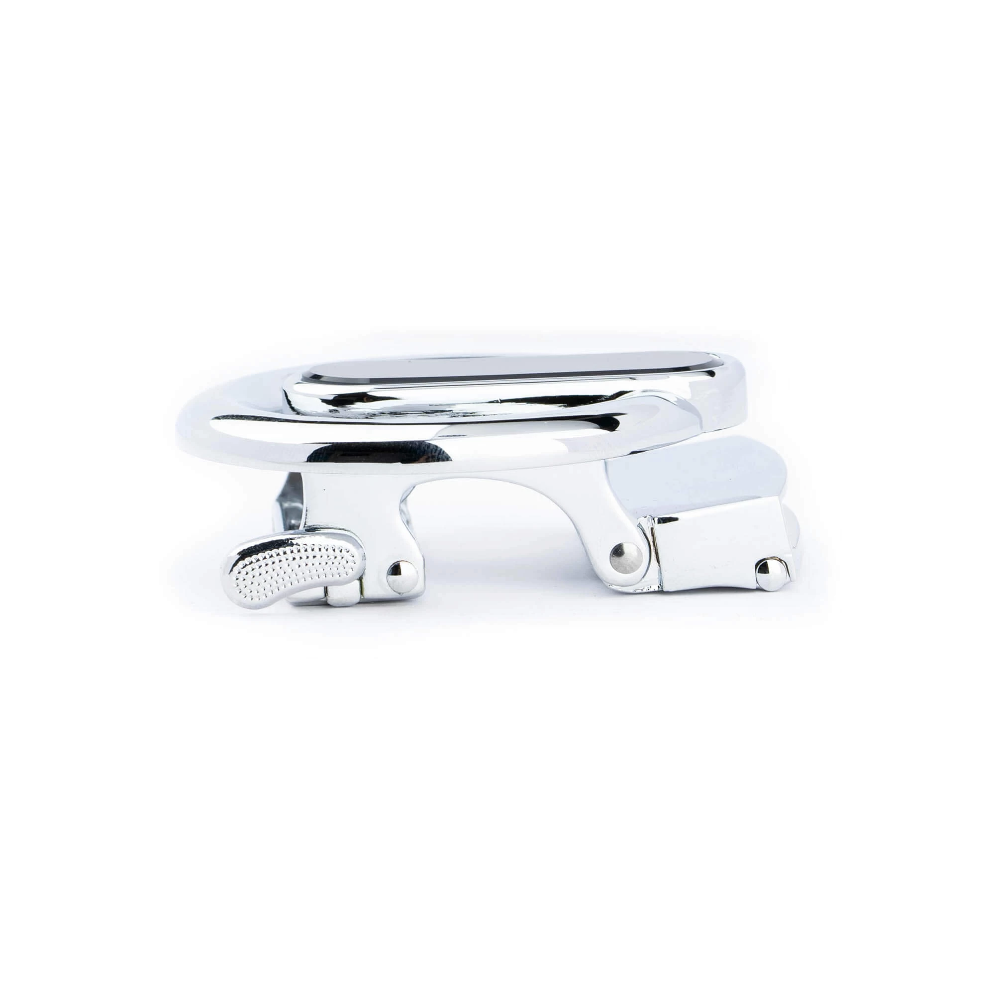 Silver Round Ratchet Buckle For Womens Belts 4 Silver Round Ratchet Buckle For Womens Belts - Image 2