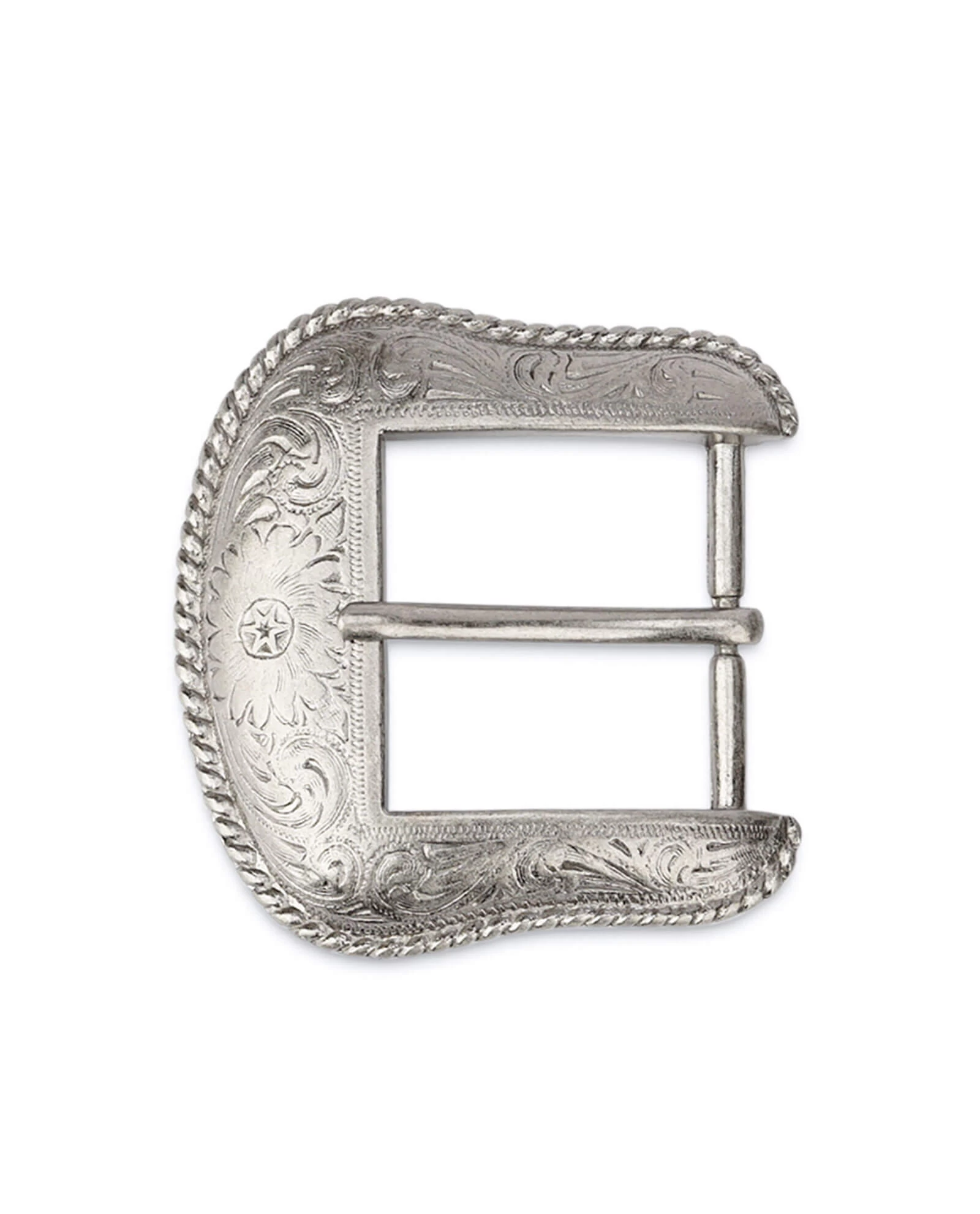 Silver Western Belt Buckle 5 Silver Western Belt Buckle - Image 3
