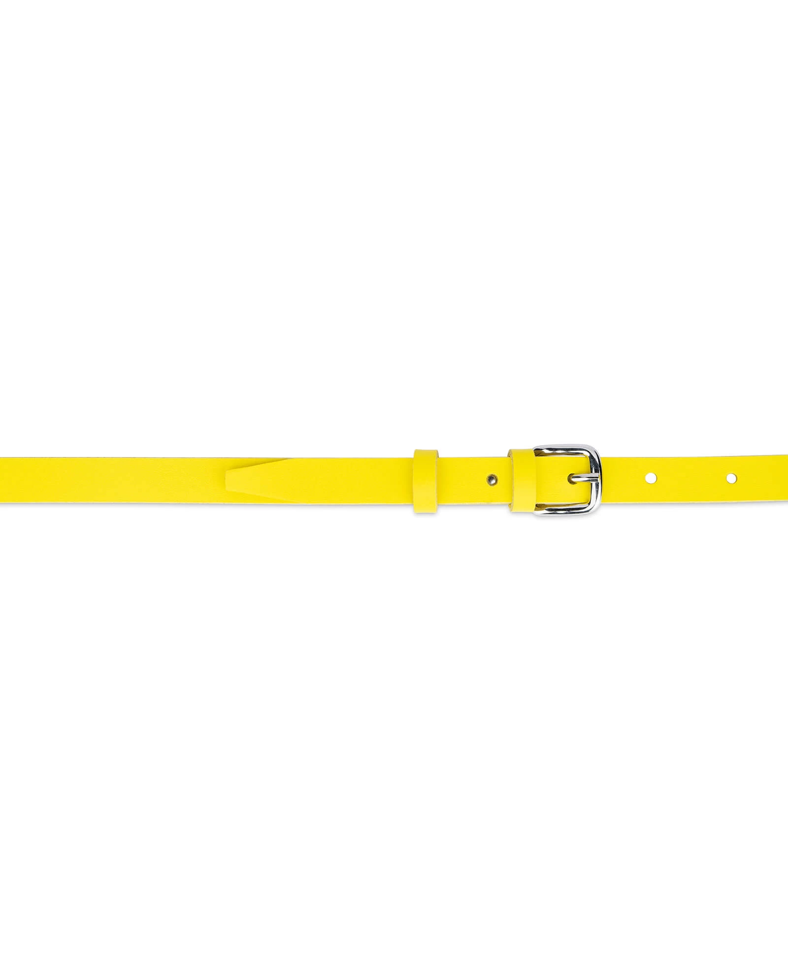 Skinny Womens Yellow Belt 15 Mm 4 Skinny Womens Yellow Belt 15 Mm - Image 2
