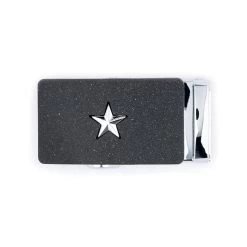 Stylish Mens Ratcheting Buckle With Silver Star