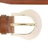 Stylish Womens Brown Belt With Gold Buckle -Belt Shop stylish womens brown belt with gold buckle copy