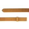 Tan Crazy Horse Leather Strap For Belt Replacement 4.0 Cm -Belt Shop tan crazy horse leather strap for belt replacement 4.0 cm 2